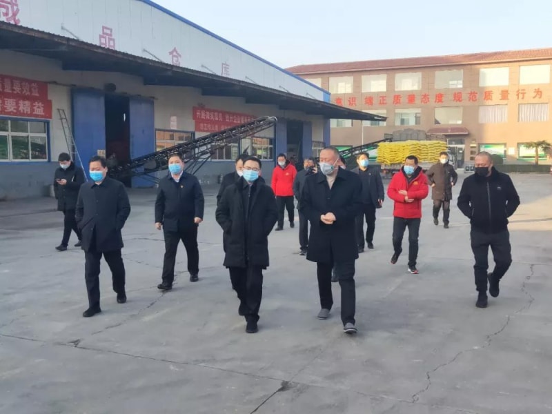 縣長申琳調(diào)研旭瑞集團疫情防控、復(fù)工復(fù)產(chǎn)情況！
