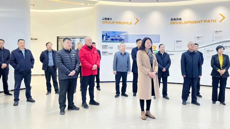 河南省政協(xié)副主席霍金花一行蒞臨旭瑞集團參觀調(diào)研！